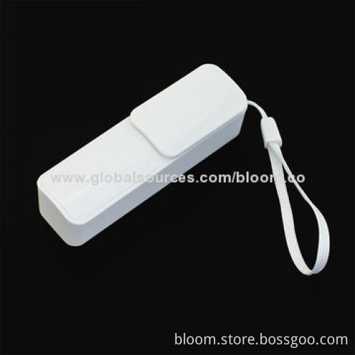 Portable Mini USB Chargers for iPhone6/5/4, 2,600mAh, Sized 84.7 x 24 x 23mmNew